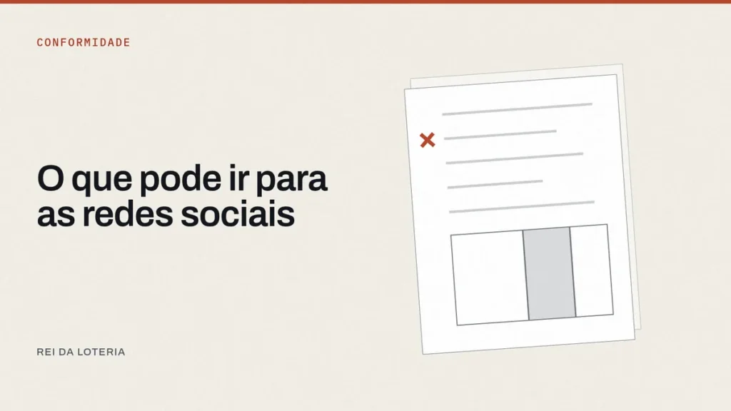 Tela de celular com o perfil de Instagram de uma lotérica sendo revisado