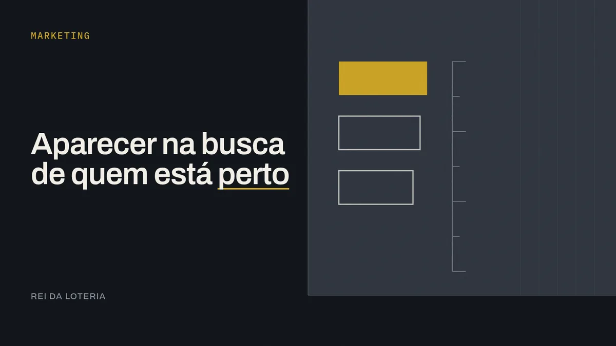 Régua de distâncias com três blocos de resultado empilhados e o primeiro destacado
